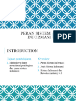 Peran Sistem Informasi