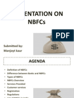 Presentation On NBFCS: Submitted By: Manjoyt Kaur