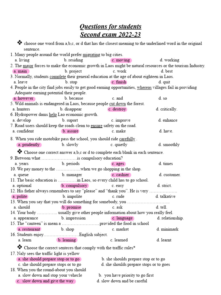 English 2023 | PDF | Schools | Teachers