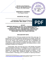 HB 5777 Amending R.A. 7743 Establishment of Provincial City Municipal Libraries - Rep. Villanueva