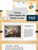 L2 Development of The Person