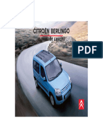 [TM] Citroen Manual de Propietario Citroen Berlingo 2004