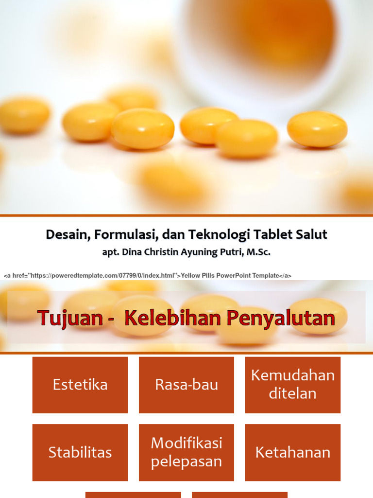 Teknologi dan Formulasi Tablet Salut | PDF