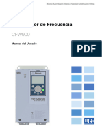 WEG CFW900 Manual Del Usuario 10008985520 Es