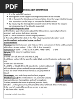 HemoCue Hb 201 DM SOP Overview | PDF | Reference Range | Hemoglobin