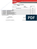 Kartu Rencana Studi (KRS) : No Kode MK Nama Mata Kuliah SKS