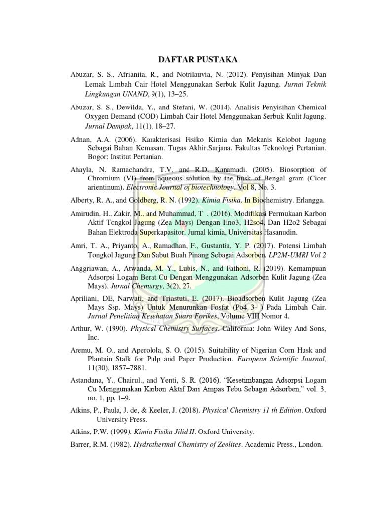 Daftar Pustaka | PDF
