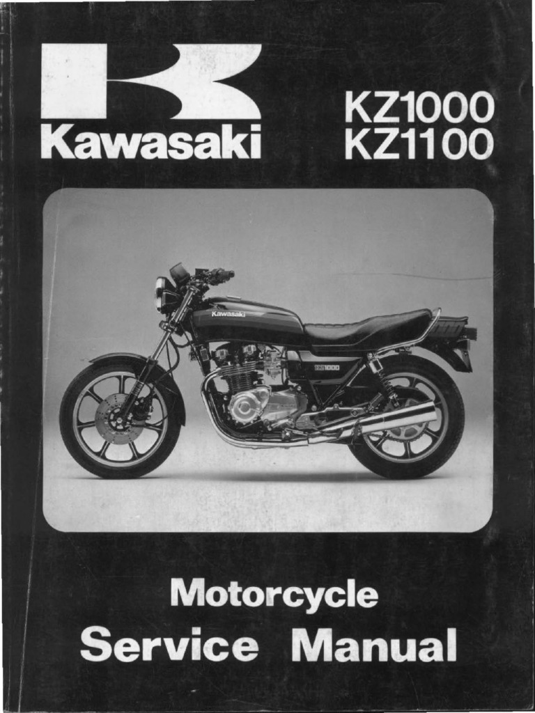 Kawasaki KZ1000 KZ1100 Searchable Service Manual | PDF