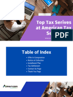 Top Tax Serives at American Tax Settlement