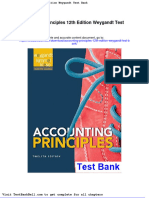 Accounting Principles 12th Edition Weygandt Test Bank Download