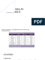 Anemia in Pediatrics