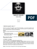 Cours Miles Davis
