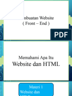 Materi Tag HTML & Website