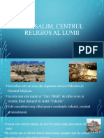 Ierusalimul, Centru Religios