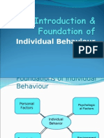 Individual Behavior