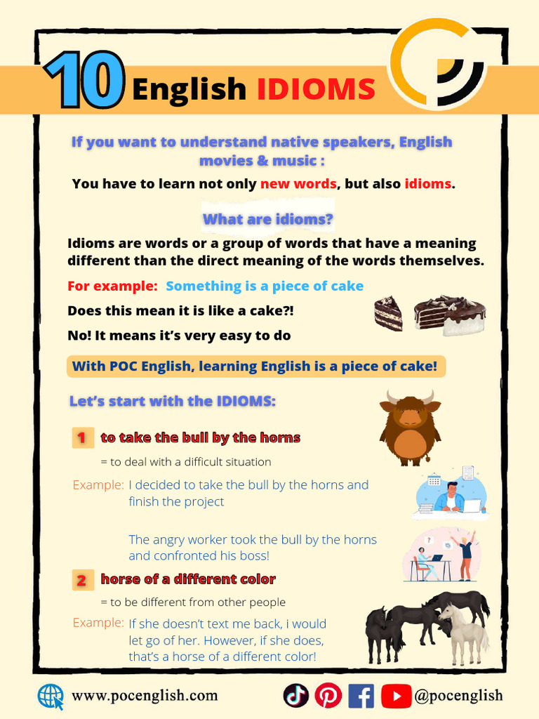 10 Idioms - Compressed | PDF