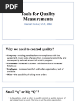 Measuring Quality