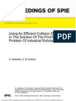 [1985] Using An Efficient Collision Detector In The Solution Of The Find-Path Problem Of Industrial Robots