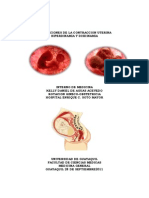 Alteraciones de La Contraccion Uterina