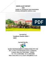 Green Audit Report - Nalanda Institute of Technology