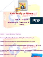 Case Study on Nirma's "Made for India