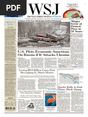 WSJNewsPaper 1-29-2022 | PDF