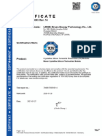 Certifikat LR5 72HPH