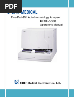 URIT 5500 Opeation Manual (V2 0 2012 12 20