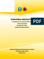 Dokumen Indikator Destana Tegalarum Kecamatan Sempu Kabupaten Banyuwangi Jawa Timur - TH 2023