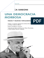 Una Democracia Morbosa Monica Simeoni