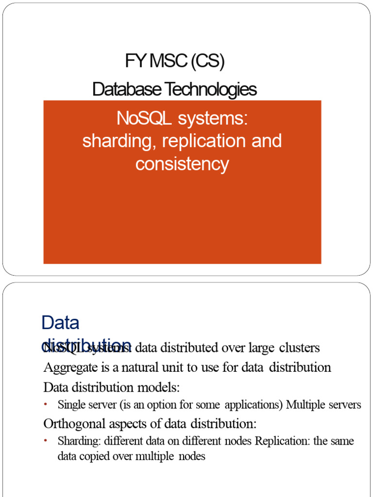 Chapter 1 Introduction To NOSQl | PDF