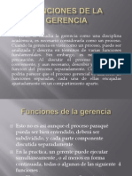 4Funciones de La Gerencia