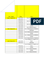 Jadwal TOAFL