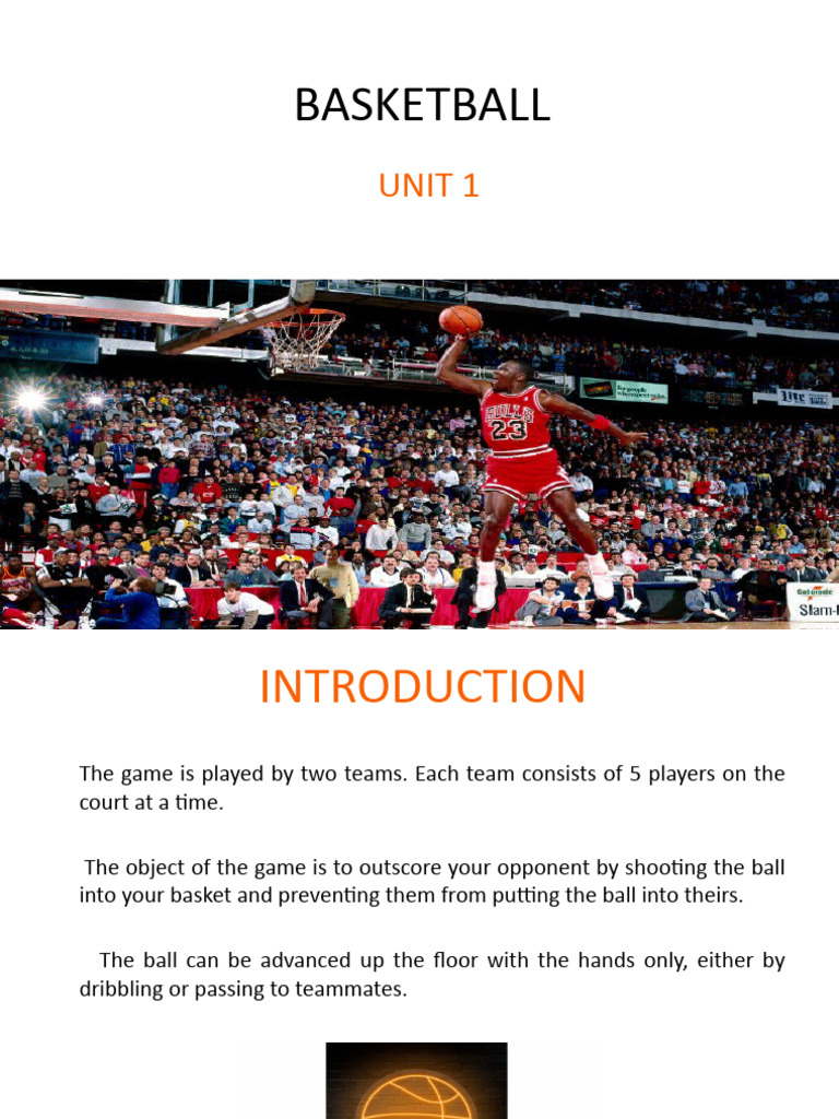 Basketball Unit 1 PDF Basketball Positions Indoor Sports