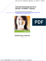 Test Bank For Abnormal Psychology and Life A Dimensional Approach 1st Edition Kearney Download