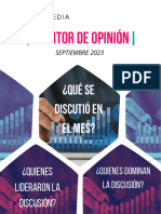 Monitor de Opinión Septiembre 2023