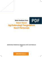 Dasar Dasar Agriteknologi Pengolahan Hasil Pertanian BG KLS X