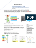 Biosz Tételek 1-9