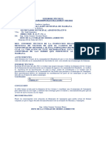 028 - Informe Tecnico Del Basural Formado en Comunidad San Insidro - Samaipata