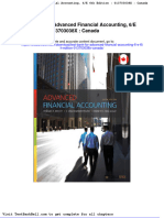 Test Bank For Advanced Financial Accounting 6 e 6th Edition 013703038x Canada Download