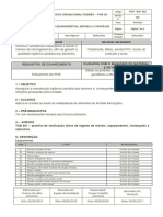 Pop 1 - Higienização de Móveis, Equipamentos e Utensílios