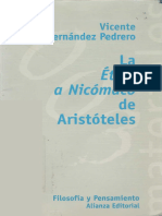 Hernandez Pedrero Vicente - La Etica a Nicomaco de Aristoteles
