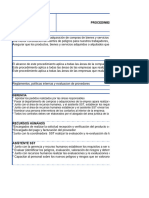 Procedimiento de Adquisicion y Evalucion