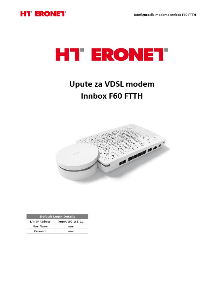 innbox_f60_upute-za_korisnike_165450_145348 | PDF