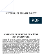 Sistemul de Servire Direct