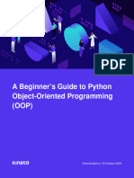 Python Object Oriented Programming
