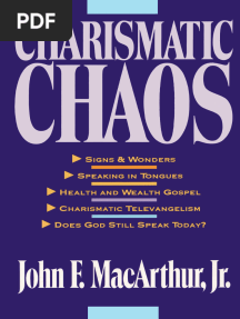 Chrismatic Chaos - John MacArthur