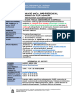 SYLLABUS 1a. Parte Agosto Diciembre 2023