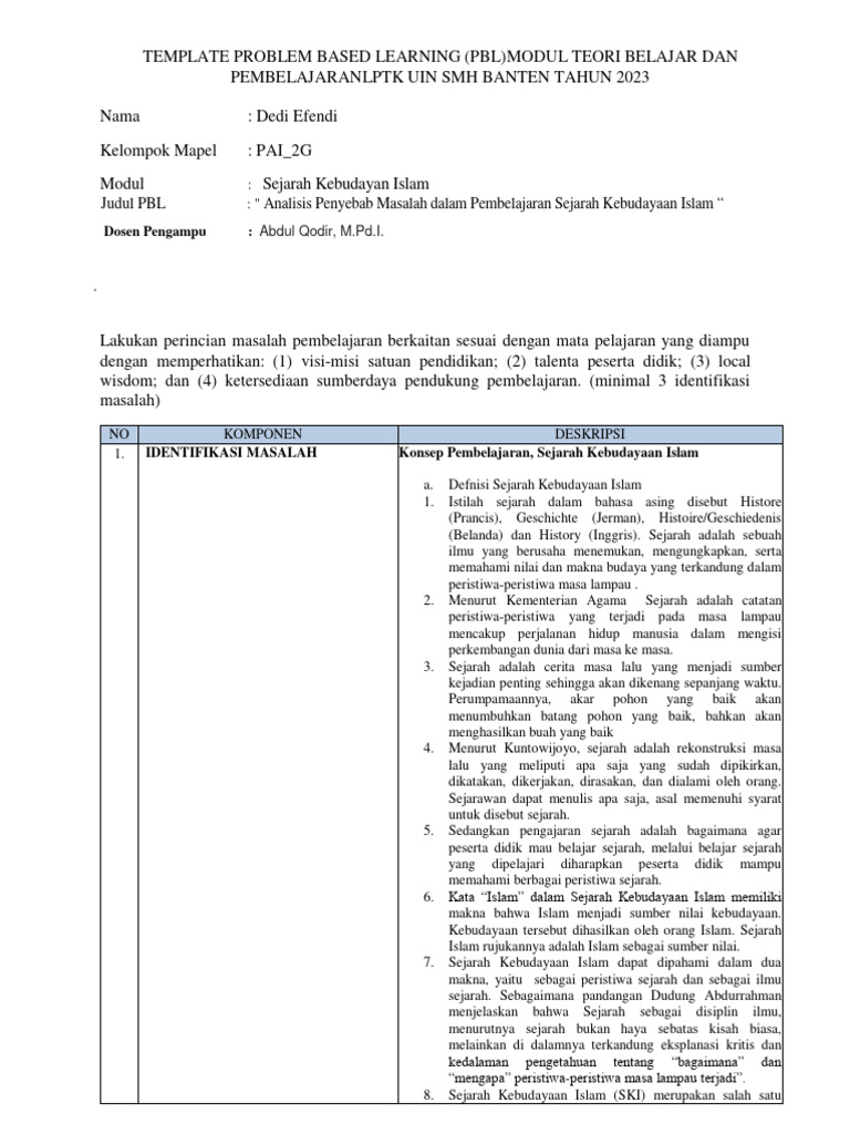PBL - Modul 8 | PDF