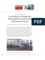 HistoryOf ProtectionPhilosophyHydroOneTransmLines